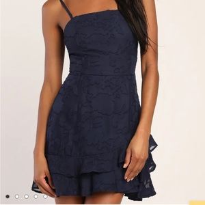 Lulus Navy Dress